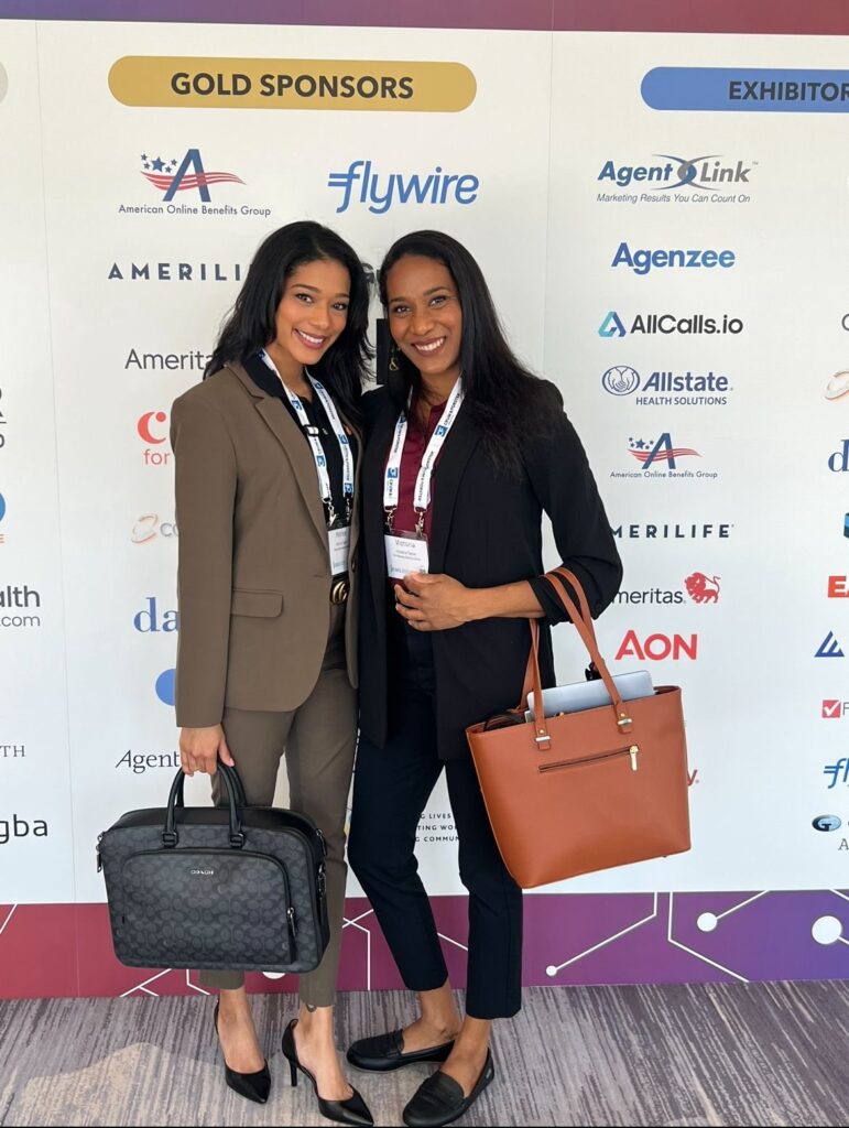 Patrice Taylor DiMarco and Victoria Taylor at ICMG 2025